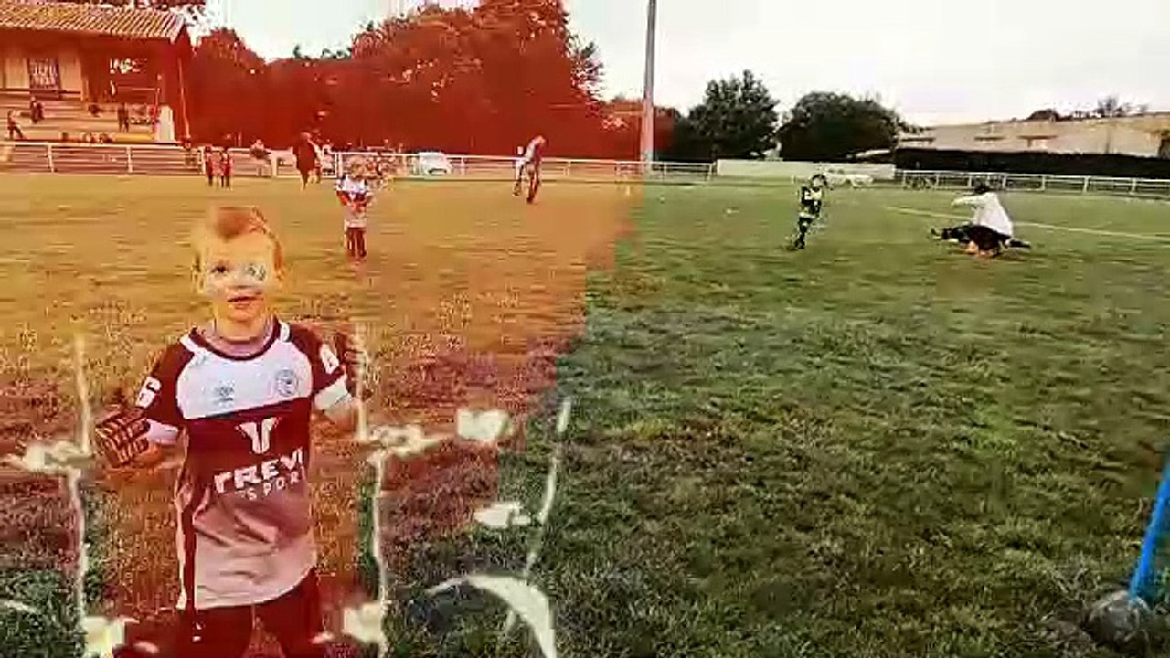 Nos U6 samedi à Roques