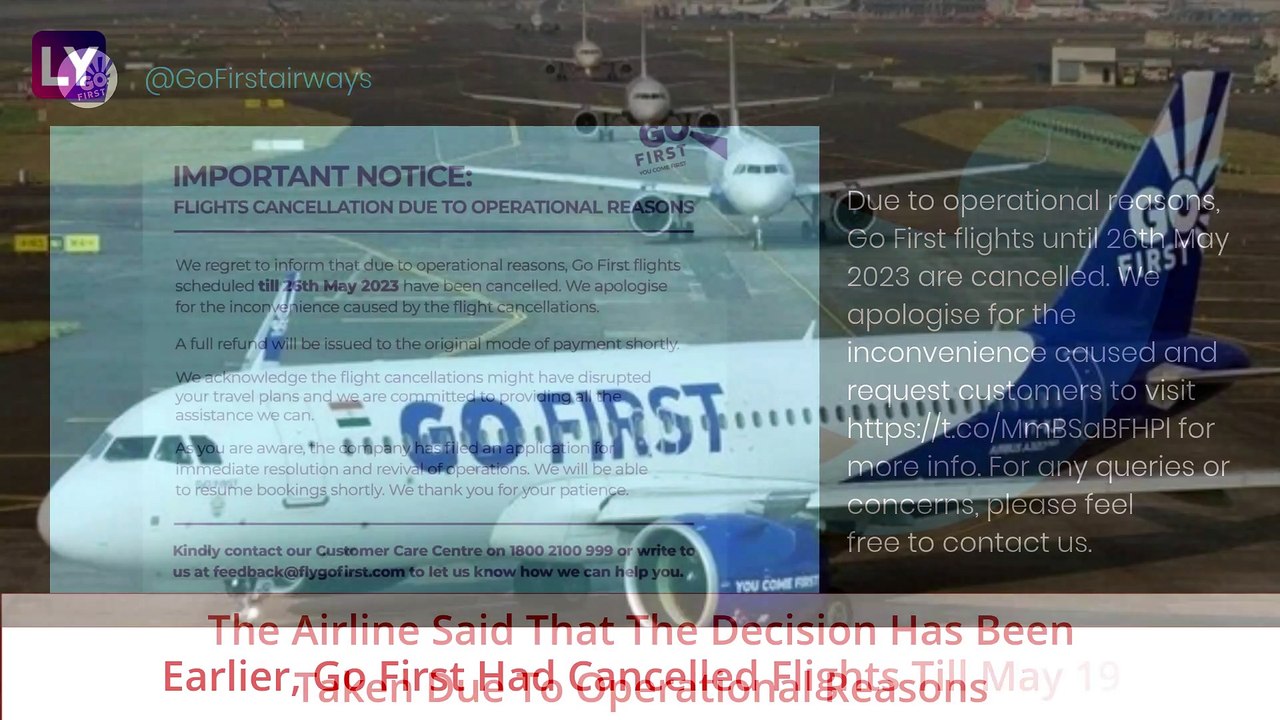 Go First Flights Cancellation: Airline Cancels...