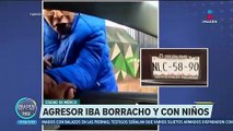 VIDEO: Hombre en estado de ebriedad encara a conductor