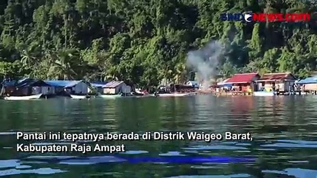 Sensasi Indahnya Pantai Pasir Putih di Pulau Waitunu Raja Ampat
