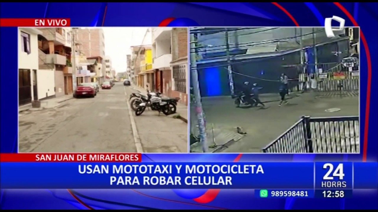 SJM: vecinos denuncian constantes robos en concurridas avenidas del distrito