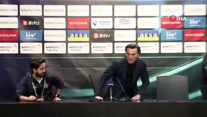 Vincenzo Montella: “Geri düşmemize rağmen arzu ettiğimiz 3 puana ulaştık”