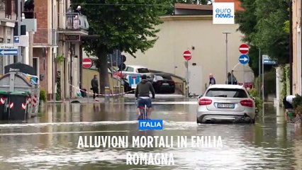 Download Video: Maltempo, Emilia Romagna sott'acqua, peggiora il bilancio. Bonaccini: 