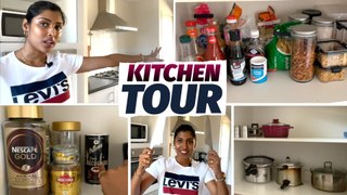 My Kitchen Tour ‍ | Kitchen Cabinets And Organisation Hacks  | Gayathri Reddy