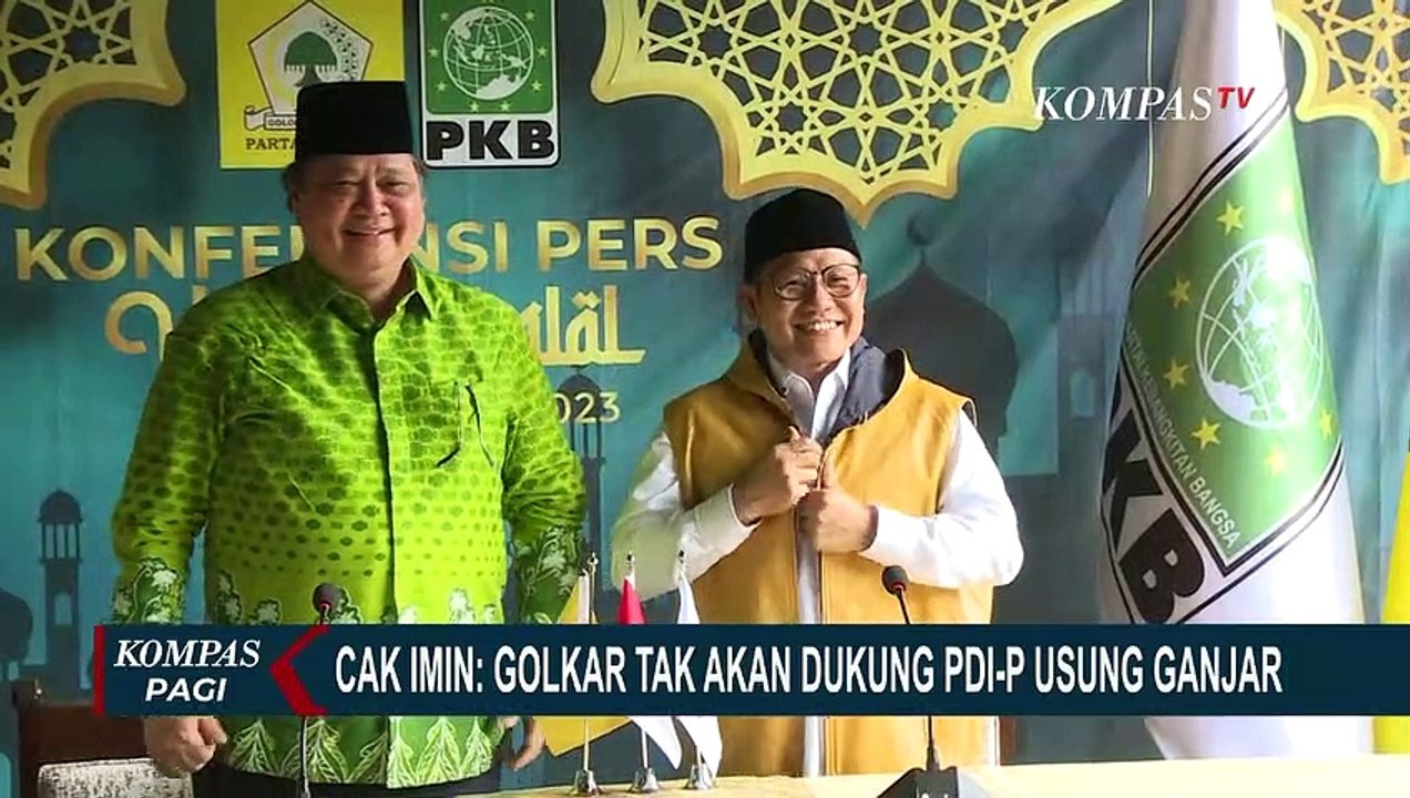 Cak Imin Yakin Golkar Tak Akan Gabung dengan PDIP Usung Ganjar Pranowo
