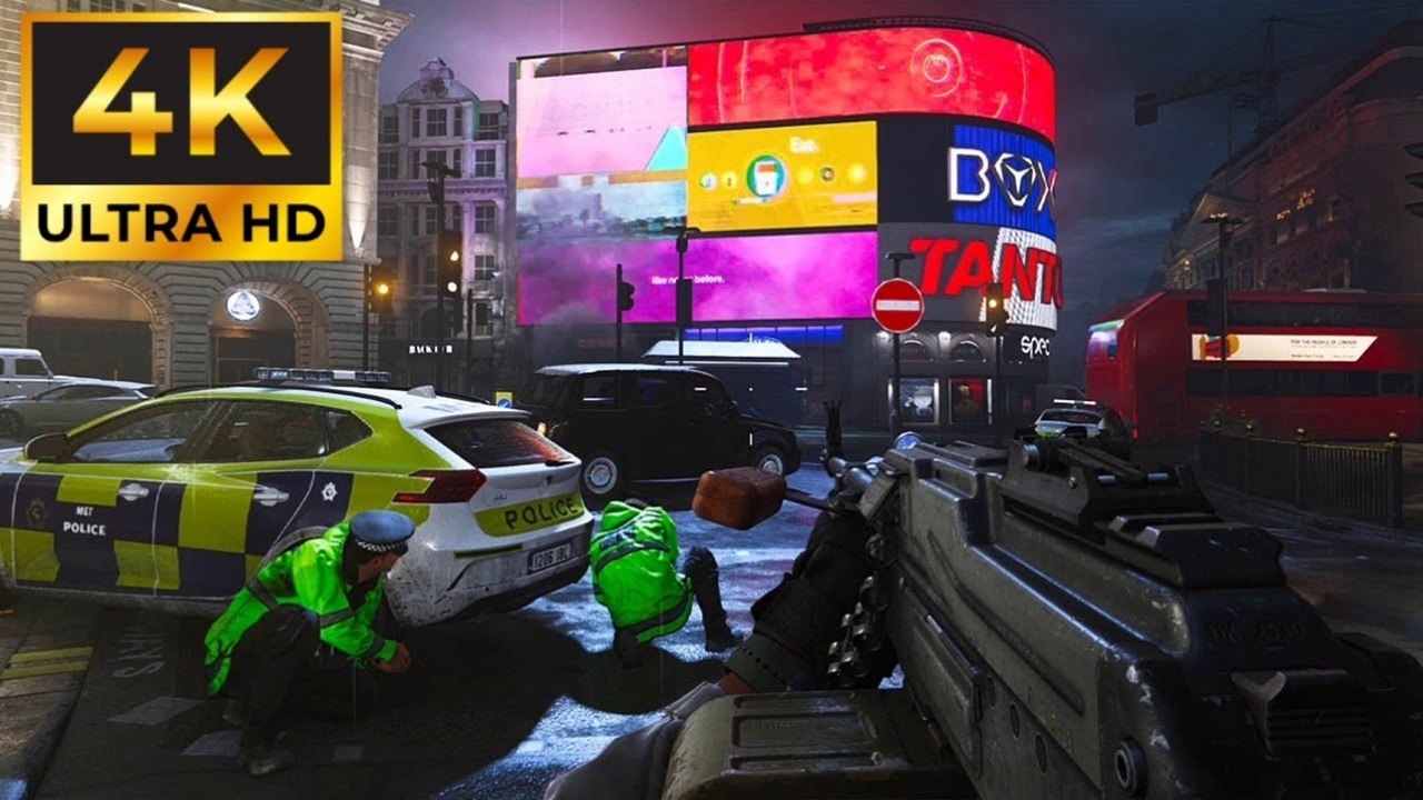 Modern Warfare 2019 - Mission 2 | London Piccadilly Under Attack | Ultra Realistic Graphics Gameplay