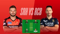 Sunrisers Hyderabad vs Royal Challengers Bangalore, Dream 11 Team