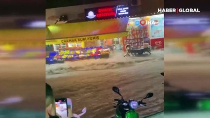 Balıkesir'de korkutan görüntüler! Gece adeta gündüze döndü