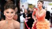 Cannes 2023: Red Carpet पर Urvashi Rautela का दूसरा दिन, इस बार Orange Gown में लगीं  Barbie Doll