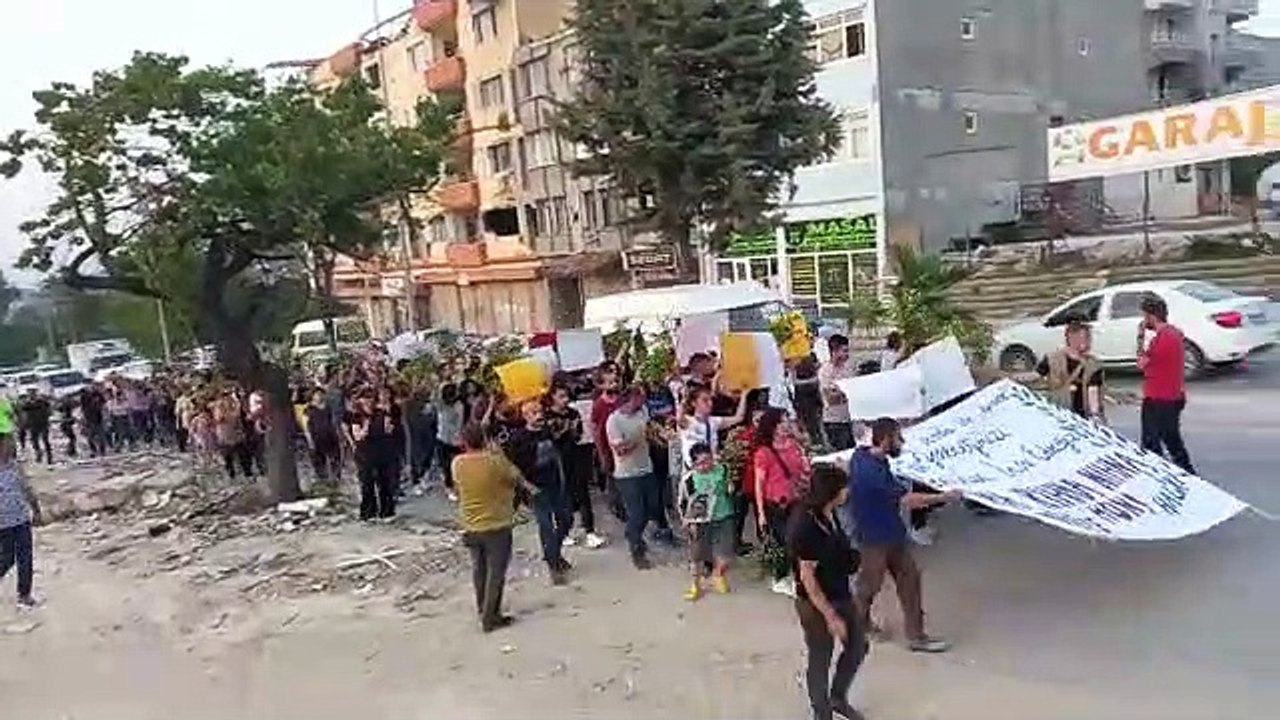 Hatay’da depremlerin 100. gününde eylem: Bu kenti yeniden kuracağız; helalleşmek yok, affetmek yok, unutmak yok