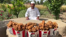 KFC | KFC Fried Chicken | 20 KG Fried Chicken | Mubashir Saddique | Village Food Secrets