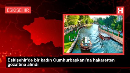 Eskişehir'de bir kadın Cumhurbaşkanı'na hakaretten gözaltına alındı