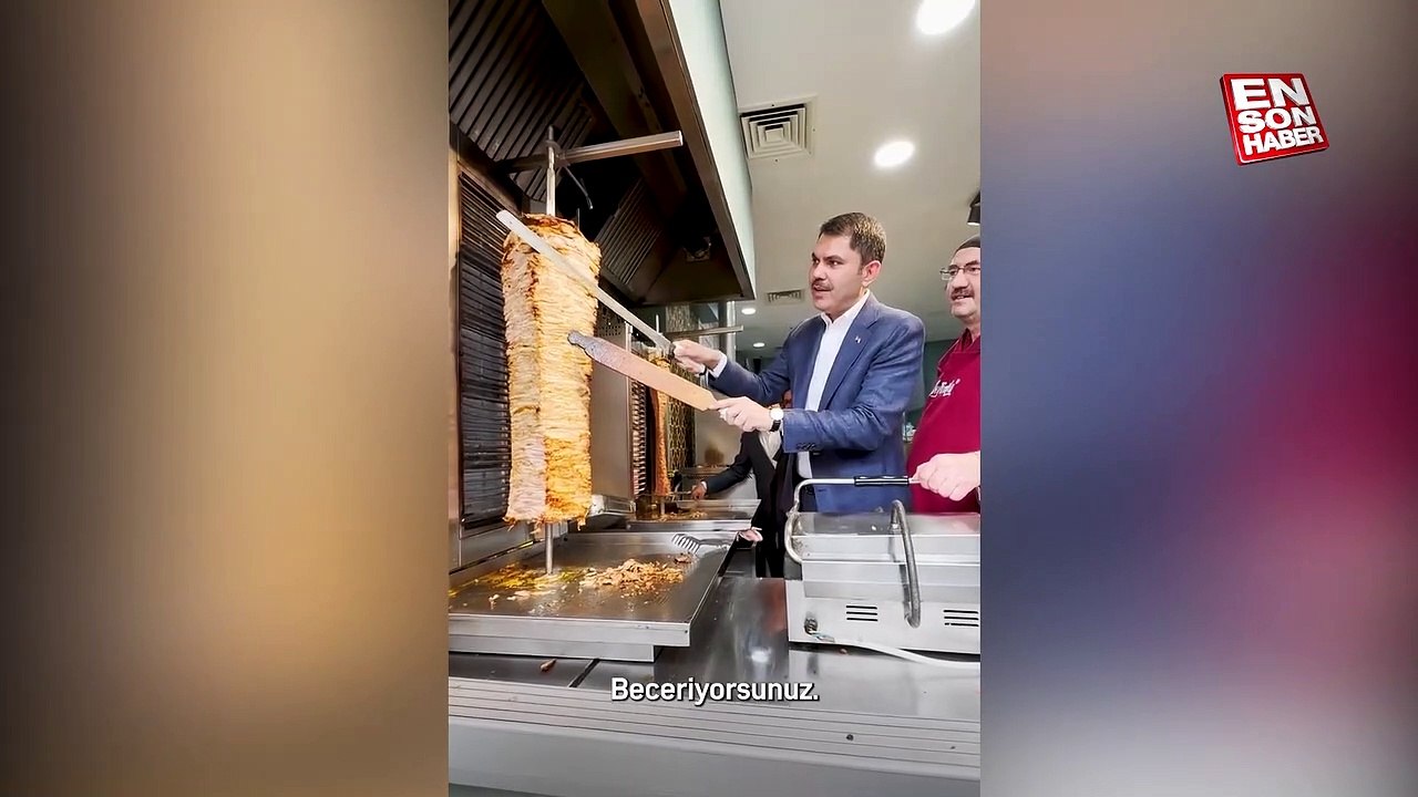 Murat Kurum’a moto kuryeden ‘park alanları’ teşekkürü