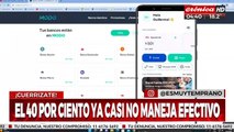 El 40% de los argentinos casi no utiliza dinero en efectivo