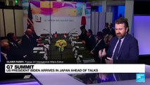 G7 summit : US President arrives in Japan ahead of talks