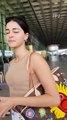 Ananya Pandey spotted at the Airport