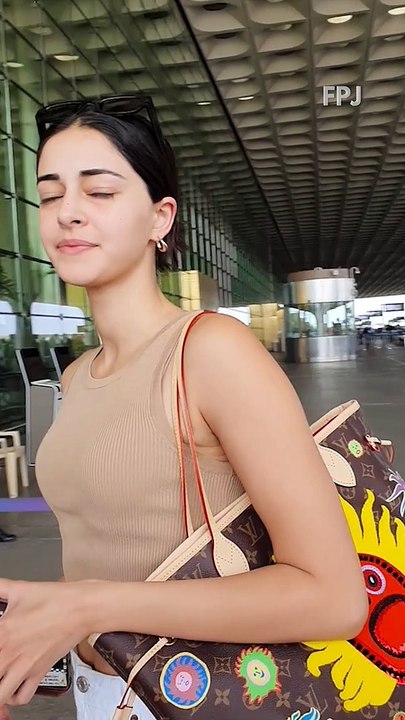 Ananya Pandey spotted at the Airport