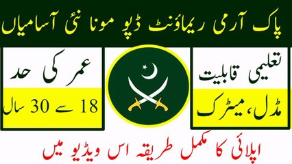 Pakistan Army New Jobs 2023 | Latest Government Jobs 2023