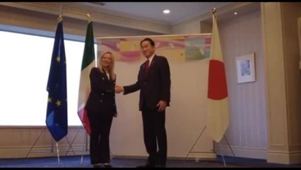 Meloni a Hiroshima, bilaterale con Kishida su presidenza G7 Italia