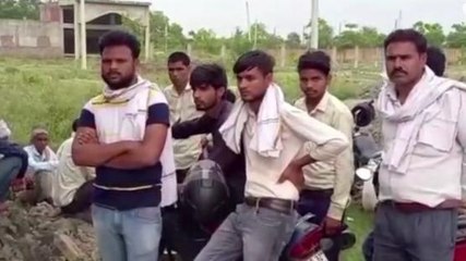 कासगंज: ट्रैक्टर ने बाइक सवार युवक को रौंदा, एक की मौत,दो घायल