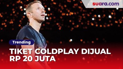 Viral Tiket Coldplay Ultimate Experience Dijual Rp 20 Juta, 'Itu Duduk di Pangkuan Chris Martin?'