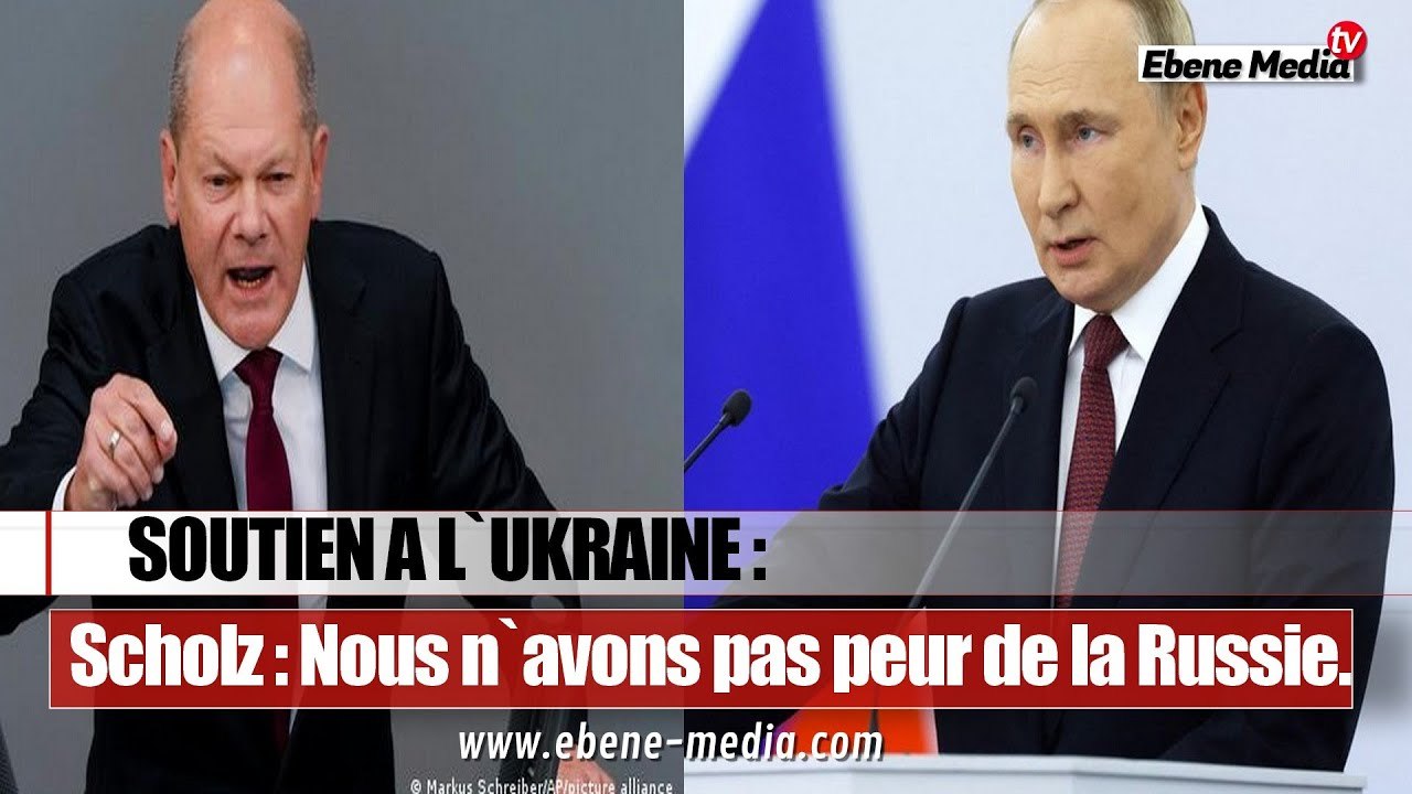 Nous n`avons pas peur des missiles, des chars et des soldats de Poutine.