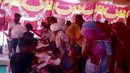 राहत शिविर: जिले में अब तक 22 लाख से अधिक गांरटी कार्डों का वितरण