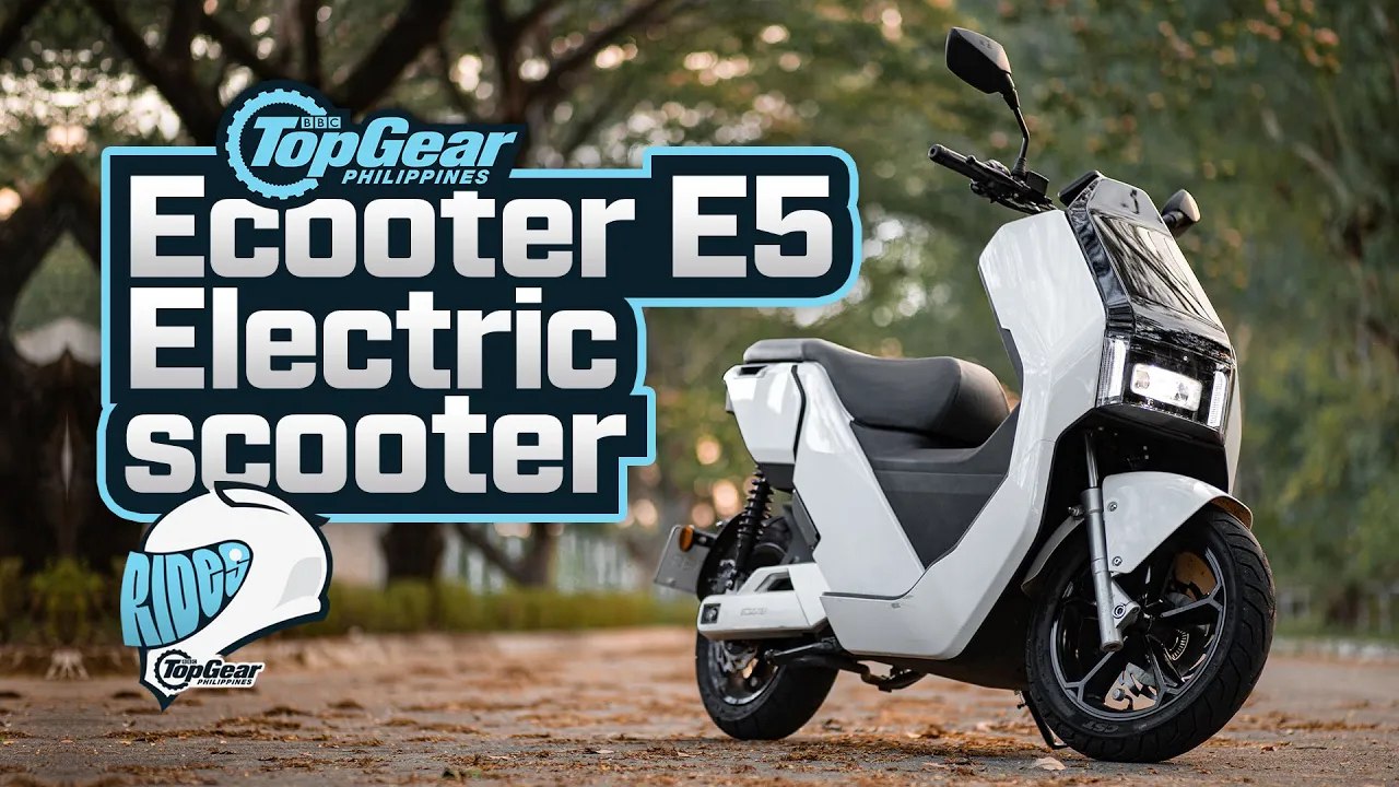 Ecooter E5 review: How efficient is it versus a gasoline-powered scooter? |  Top Gear Philippines - video Dailymotion