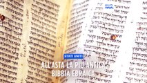 Bibbia dei record: il più antico manoscritto ebraico venduto all'asta