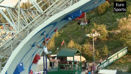 Quaterfinal - Ashima Shiraishi VS Alex Puccio - Clif Bar Psicobloc Masters