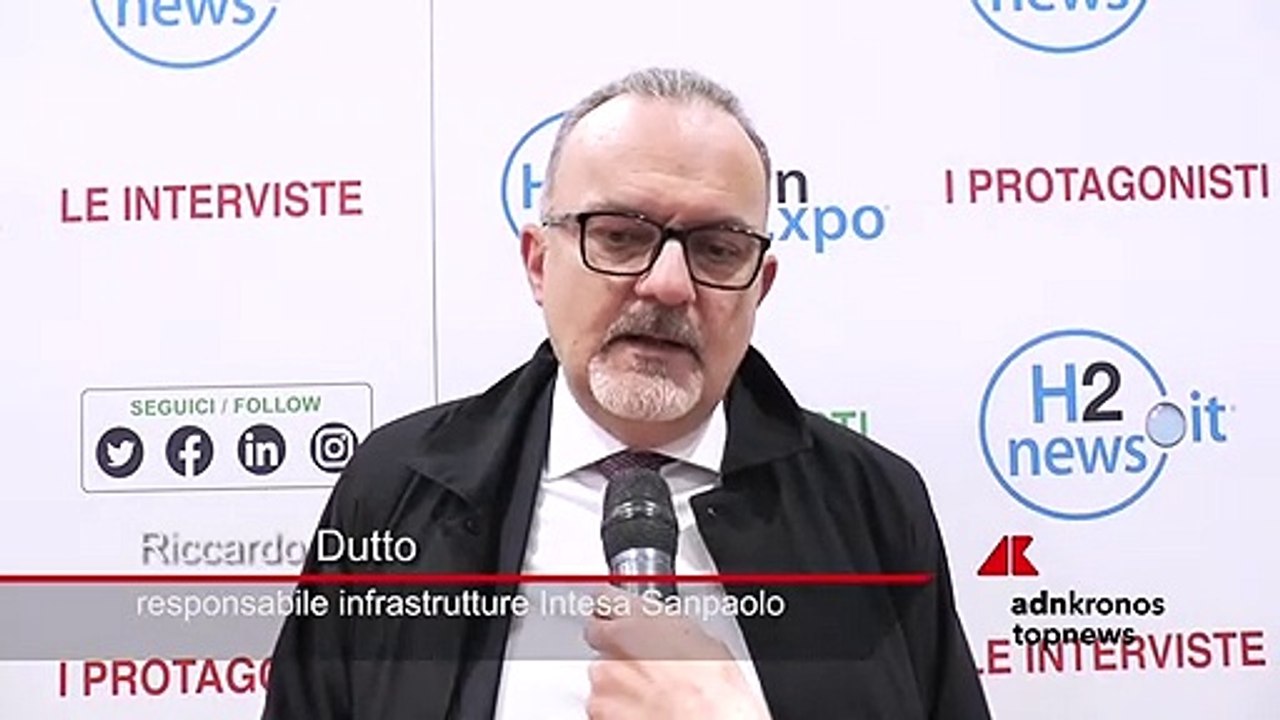 Hydrogen Expo, Dutto (Intesa Sanpaolo): “In autunno asta hydrogen bank per produzione idrogeno verde”