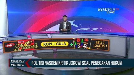 NasDem Singgung Politisasi Hukum Pemerintahan Jokowi, PDIP: Jangan Tuduh Sana-sini