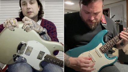 L.S. Dunes' Frank Iero and Travis Stever teach you how to play "2022"