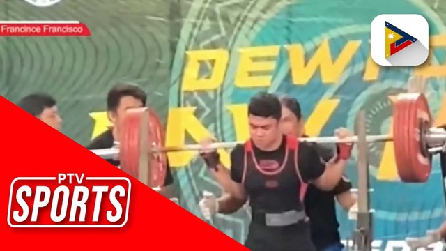 Ryant Relos, overall best lifter sa National Powerlifting Championships