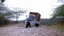 Watch this incredible upgraded Euler Hiload electric rickshaw carry a massive load!