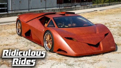 Splinter - The World's First Wooden Supercar | RIDICULOUS RIDES