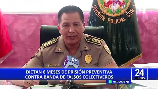 PJ dicta seis meses de prisión preventiva para falsos colectiveros que asaltaban a pasajeros