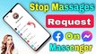 Facebook ~ এর Unwanted Massage Request কিভাবে Off করবেন || Stop Massage Request on Messanger