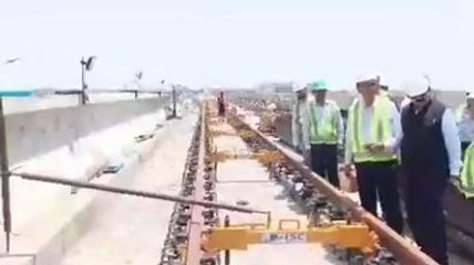 इंदौर: मेट्रो प्रोजेक्ट का कार्य अंतिम दौर में,सांसद बोले-जल्द दौड़ेगी ट्रेन