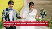 Eine 77-jährige Frau hat sich selbst geheiratet