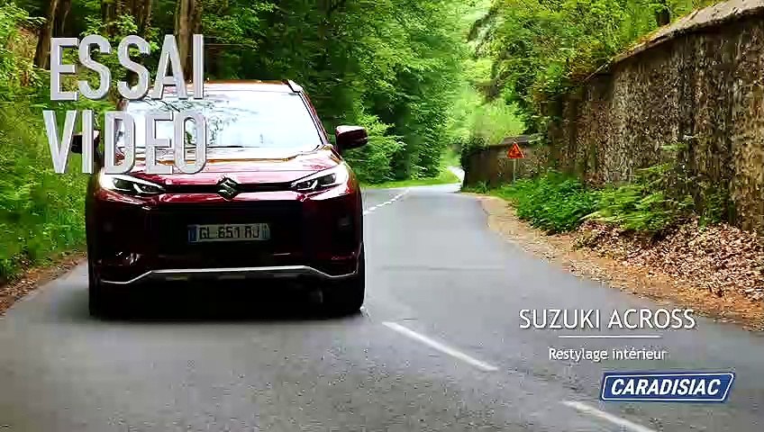Essai vidéo - Suzuki Across (2023) : restylage...