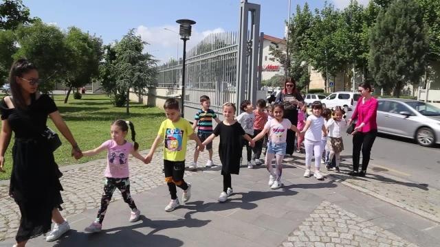 Efeler Belediyesi Gündüz Bakımevleri öğrencileri Aydın Arkeoloji Müzesi'ni ziyaret etti