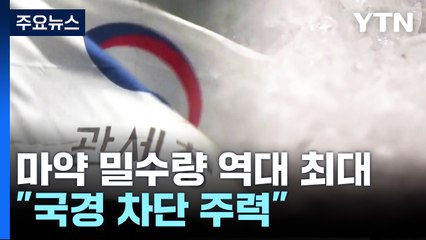 올해 마약밀수 적발 213kg '역대 최대'..."대형화 추세" / YTN