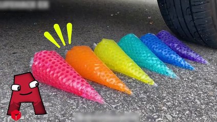 EXPERIMENT BUBBLES COLOUR AND TEAM VS CAR