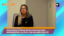 Misioneros fueron seleccionados para representar a la pcia. con una beca del CFI