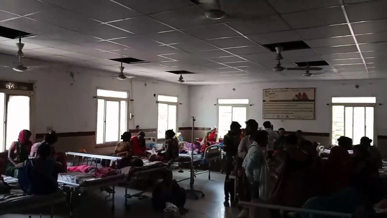 मेटरनिटी वार्ड में केबल जुड़ी तो चालू हो गए सभी पंखे