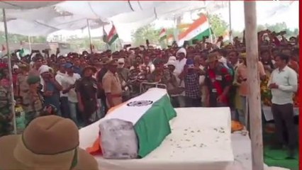 चंदौली का जवान शहीद, अंतिम यात्रा में उमड़ा जनसैलाब; सीएम योगी ने की ये घोषणा