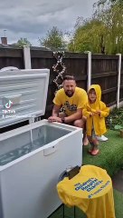 Carl Birks is takcling 116 days of ice baths for charity