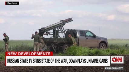 See how Russian media is covering damage to Patriot system in Ukraine