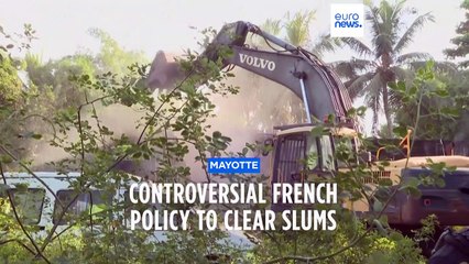 Controversial Operation "Wuambushu" to resume on French island of Mayotte